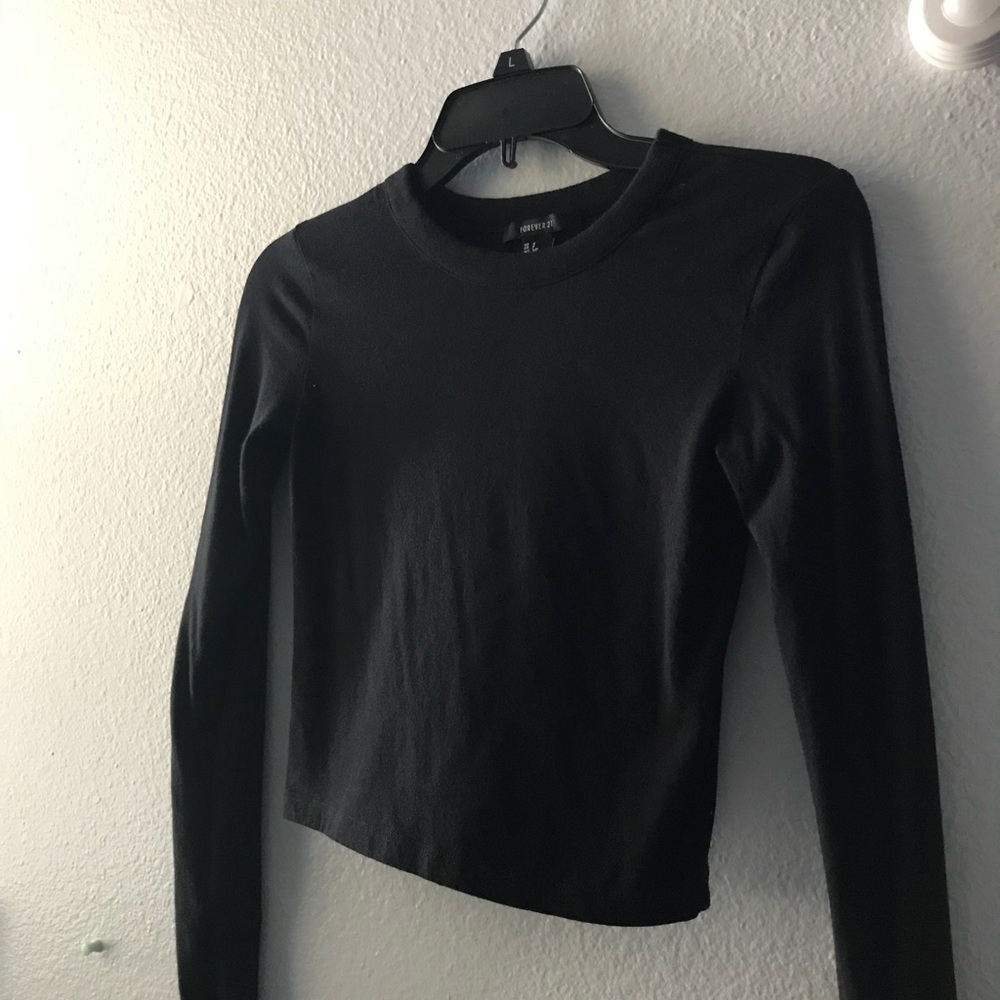 Long Sleeve Crop Top
